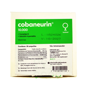 COBANEURIN 10.000 x 25 ampollas