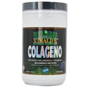 COLAGENO CON ACIDO HIALURONICO Y VITAMINA C FCO x 402gr