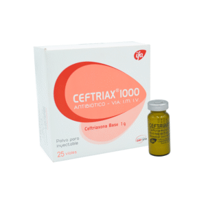 CEFTRIAX 1000 I.M.- I.V. INYECTABLE