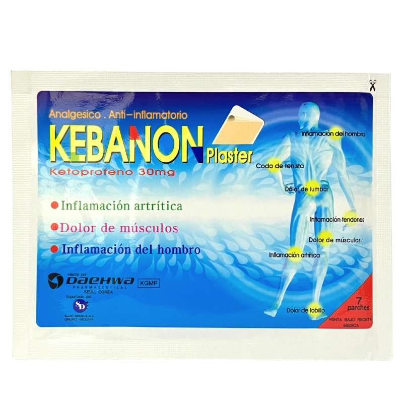 PARCHE KEBANON DAE-HWA x 7 unidades