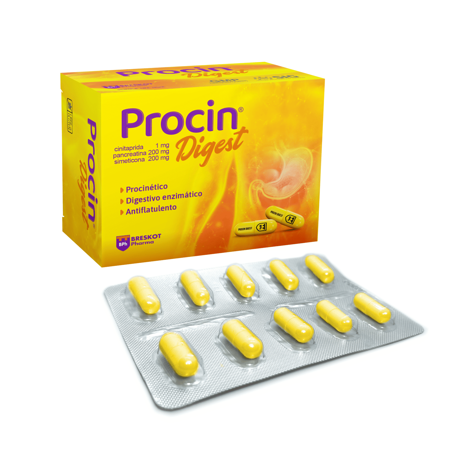 PROCIN DIGEST x 50 capsulas