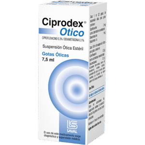 CIPRODEX OTICO x 7.5 ml