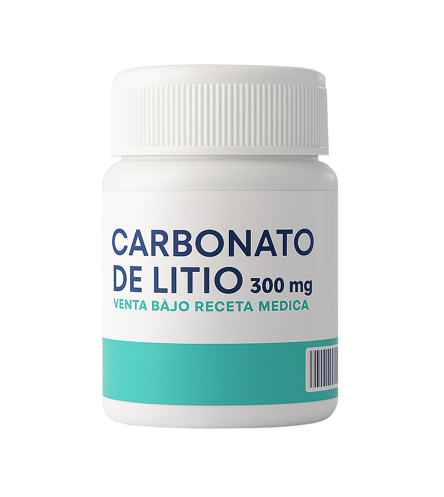 Carbonato De Litio Telchi 300Mg. X 90 Capsulas