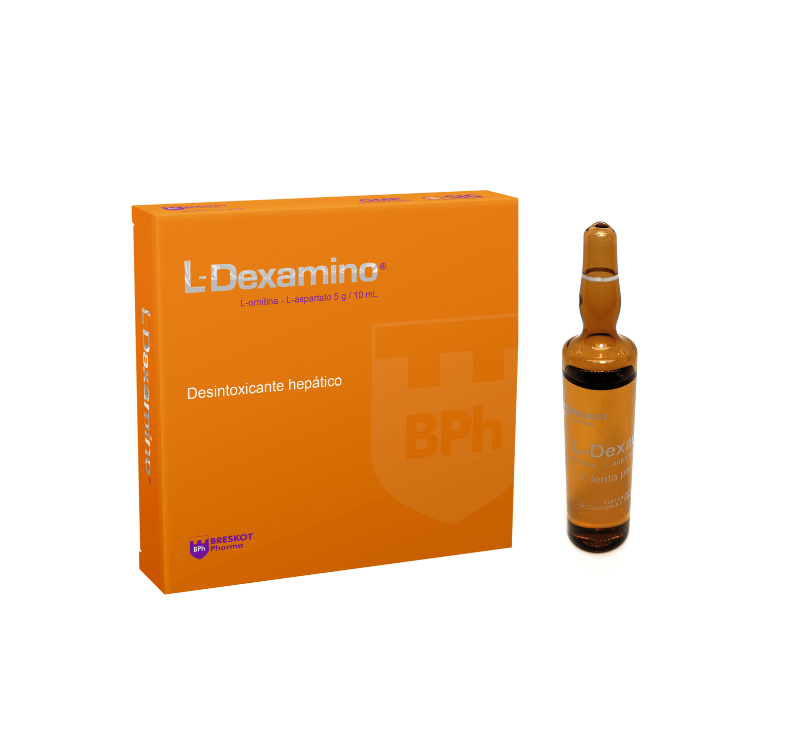 L - DEXAMINO 5gr/10ml x 5 amp.