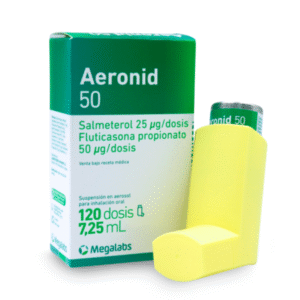 AERONID INHALACION 50/7.25ml x 120dosis