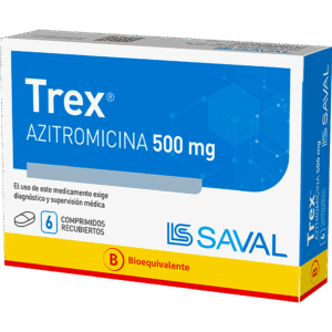 TREX 500 mg x 6 comp.