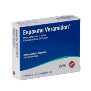 ESPASMO VERAMIDON x 2 ampollas