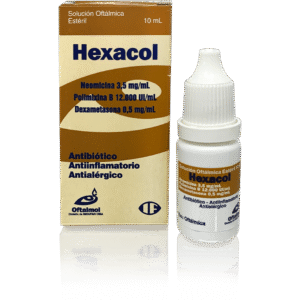HEXACOL  SOL. OFTALMICA  x 10ml