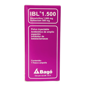IBL 1500 mg  IM/EV x 1 ampolla
