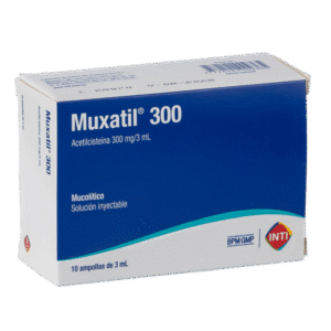 MUXATIL 300 x 10 ampolla