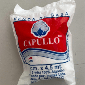 VENDA DE GASA CAPULLO 5 cm x 4.5 mts