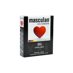 MASCULAN XXL BLACK x 3u.