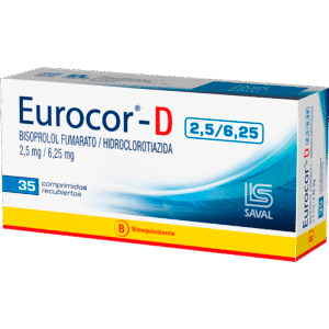 EUROCOR -D  2.5 / 6.25 mg x 35 comp.