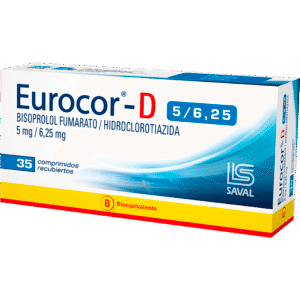 EUROCOR D 5 / 6.25 MG X 35 COMP