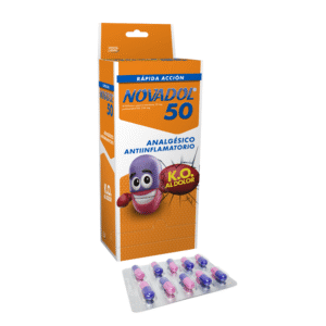 NOVADOL 50 mg x 200 capsulas