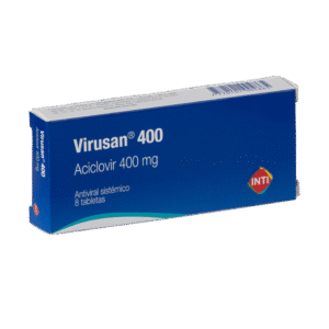 VIRUSAN 400 mg x 8 tabletas