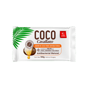 Cavallaro Jabon De Coco Puro Blanco X 100G