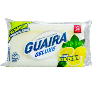 Guaira Jabon Blanco Con Fragancia A Limon X 250G