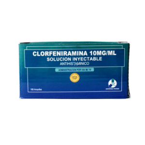 CLORFENIRAMINA 10 mg/1mL  x 100 amp.