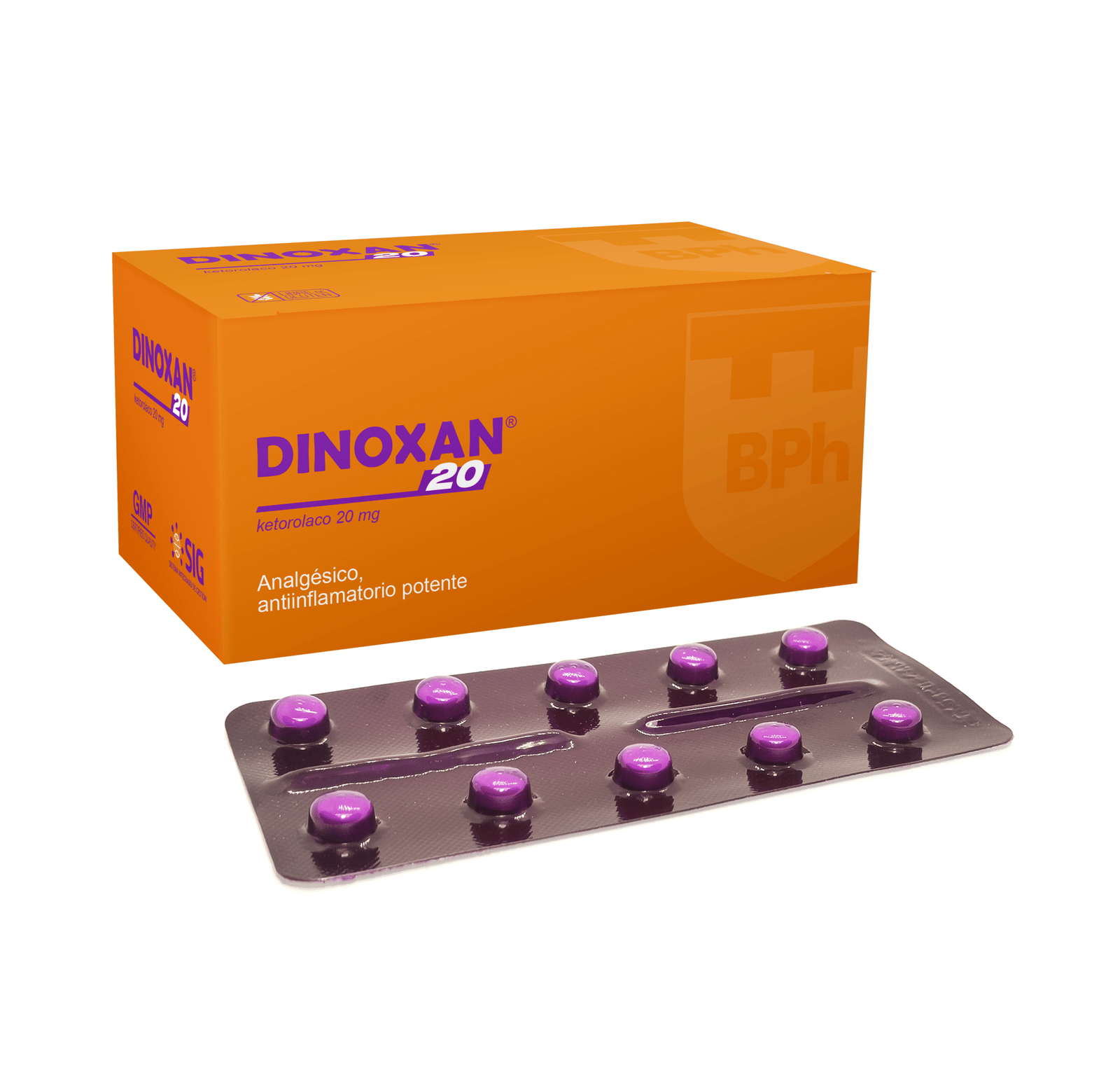 DINOXAN 20 mg x 100 comp.