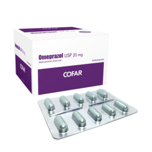 OMEPRAZOL 20 mg x 400 caps.