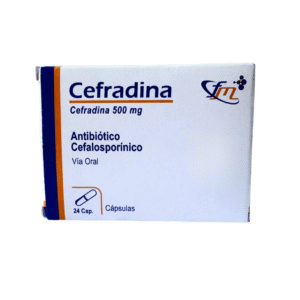 CEFRADINA 500 mg x 24 caps.