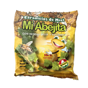 CARAMELOS DE MIEL CON HEDERA HELIX Y EUCALIPTO ADULTO MI ABEJITA x 12 PASTILLA