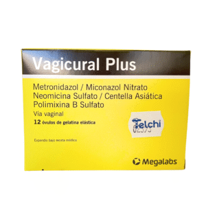 VAGICURAL PLUS 400mg. x 12 ovulos.