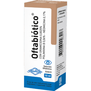 OFTABIOTICO SOL. OFTALM. x 10 ml