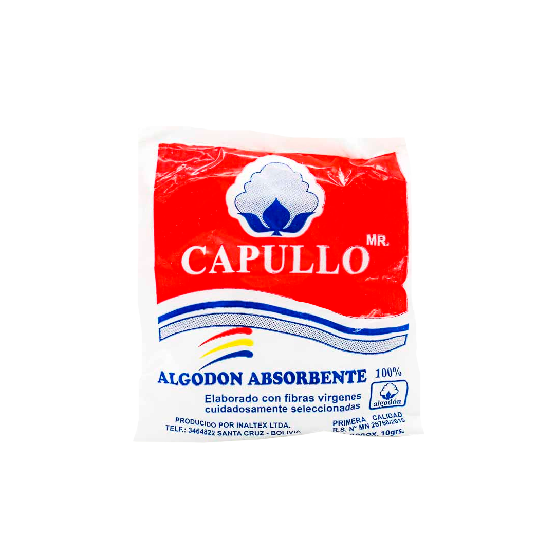 ALGODON BOLSA CAPULLO x 10gr.