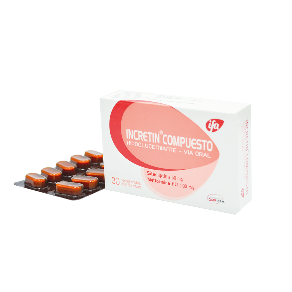 INCRETIN COMPUESTO x 30 comp.