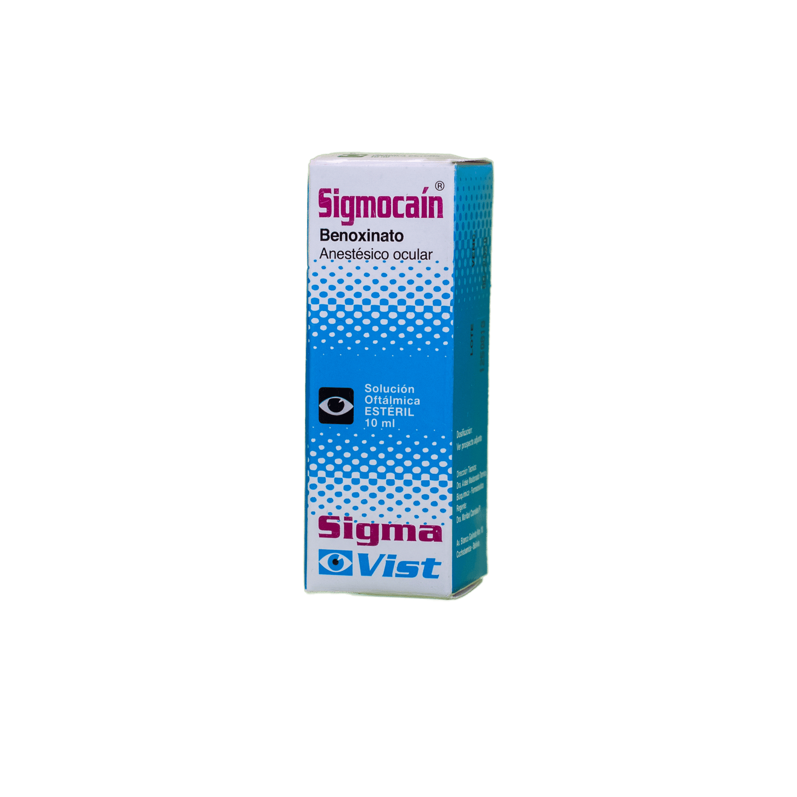SIGMOCAIN SOL. OFTALMICA x 10 ml