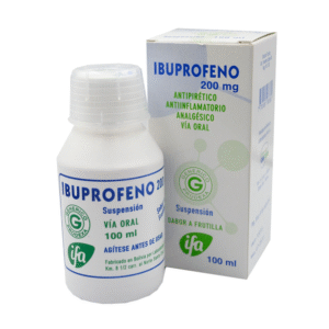 IBUPROFENO 200 mg x 100 ml