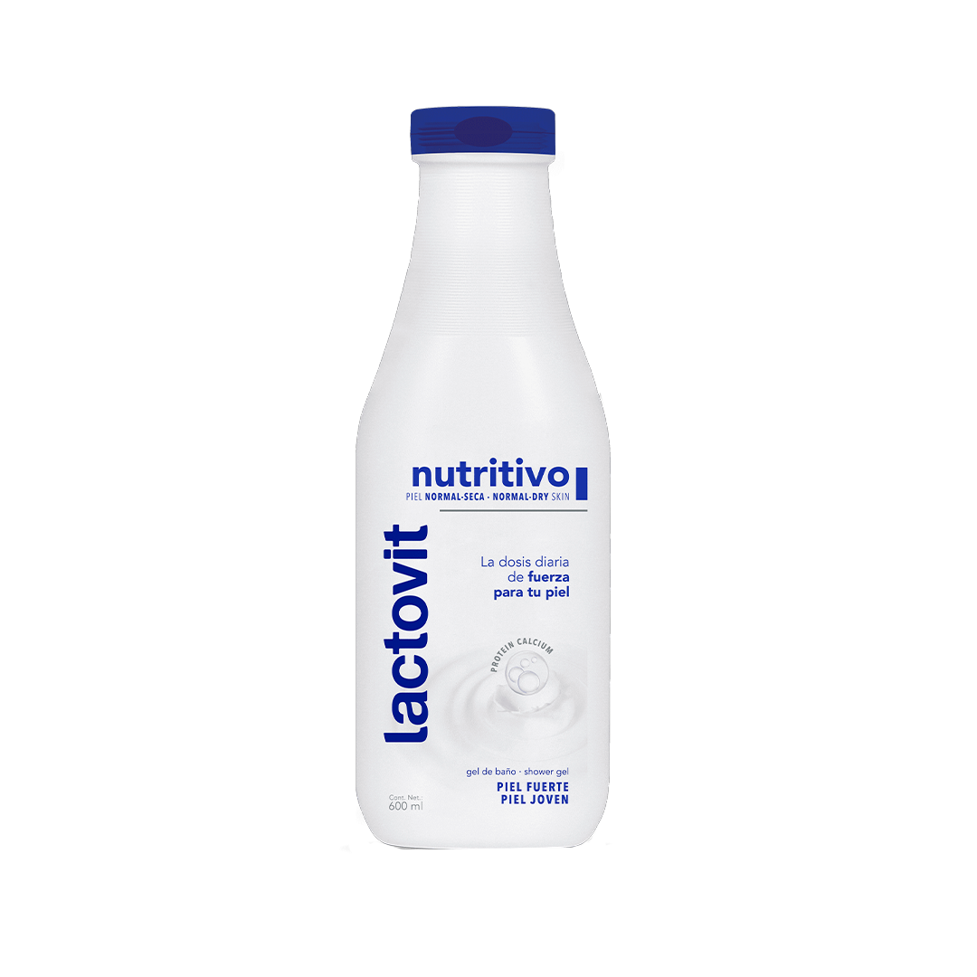 LACTOVIT GEL DE BAÑO NUTRITIVO x 600ml ref: 0342