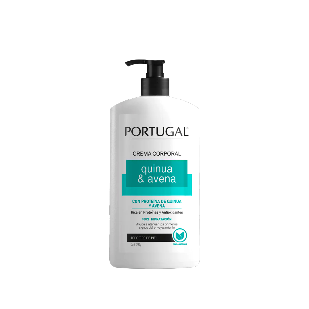 CREMA CORPORAL QUINUA Y AVENA x 700g