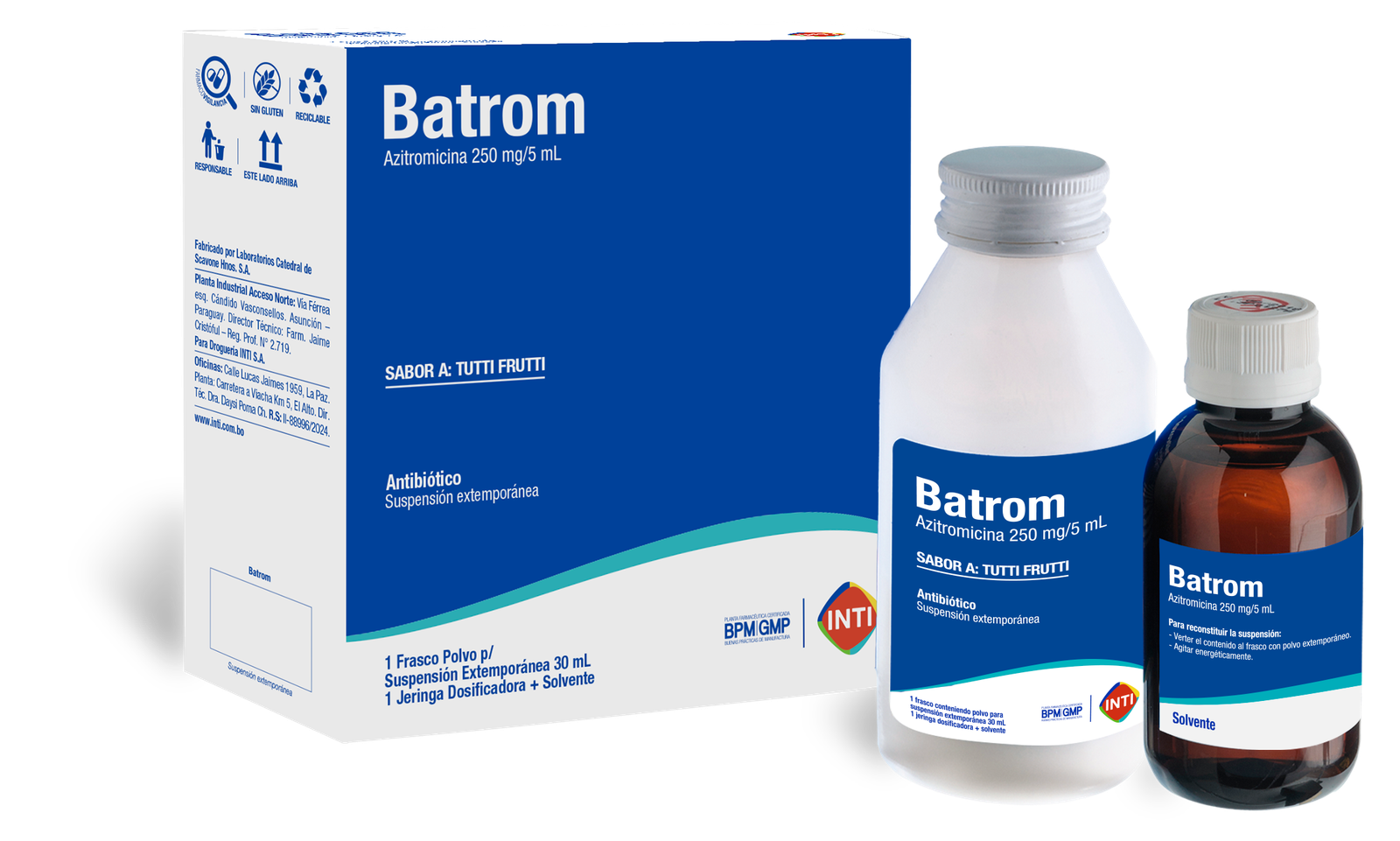 BATROM 250mg/5mL SUSPENSION x 30mL