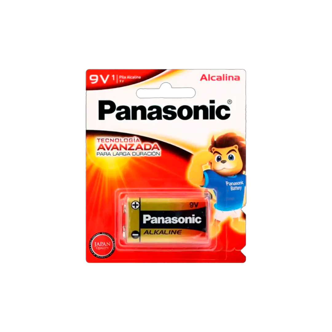 Panasonic Pila Alcalina 9V X 1 Unid.