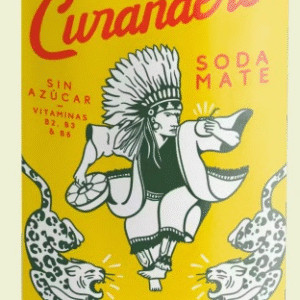 Curandero Bebida Soda Mate Sin Azucar x 355 ML