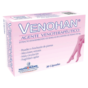 VENOHAN 250 mg x 30 caps.