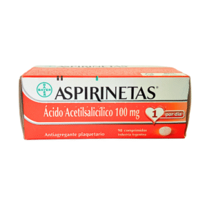 ASPIRINETA 100 mg x 98 tab.