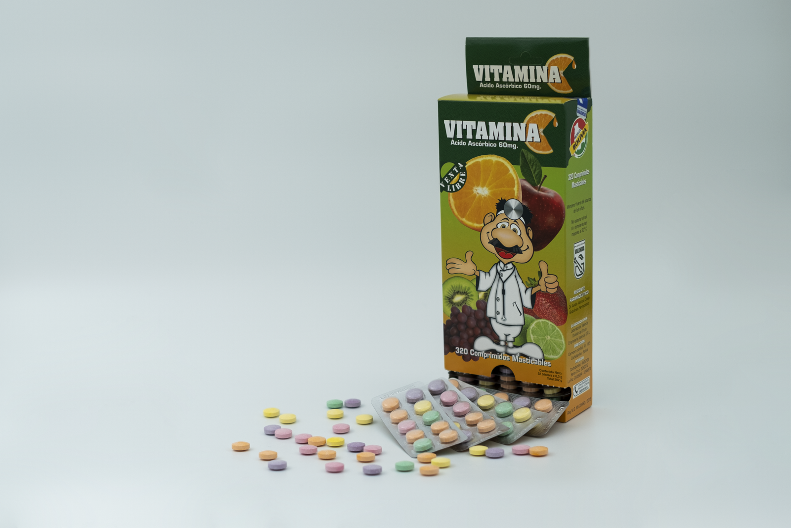 C VITAMINA MULTISABOR x 320 comp.