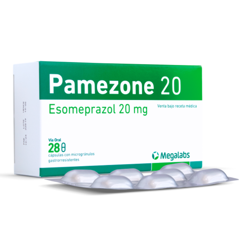 PAMEZONE 20 mg x 28 caps.
