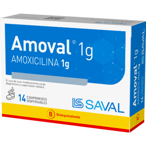 AMOVAL  1 gr x 14 comp.