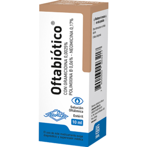 OFTABIOTICO SOL. OFTALM. x 10 ml