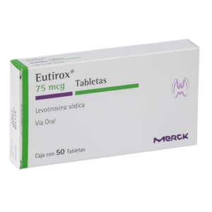EUTIROX 75 mg x 50 tabletas