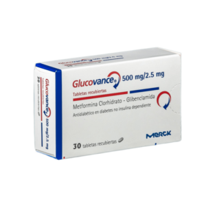 GLUCOVANCE 500/2.5  x 30 tabletas