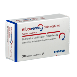 GLUCOVANCE 500/5 x 30 tabletas