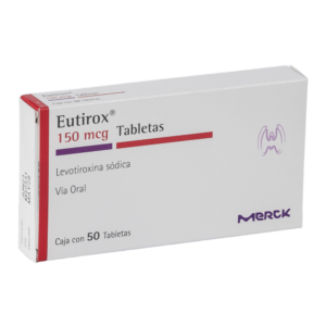 EUTIROX 150 mg x 50 tabletas