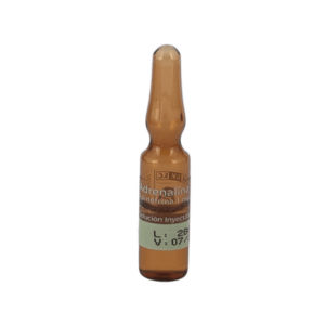 ADRENALINA 1mg/1 ml x 25 ampollas