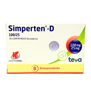 SIMPERTEN-D 100/25 mg x 30 comp.